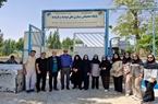 بازدید اساتید و دانشجویان تحصیلات تکمیلی دانشگاه علوم پزشکی همدان از پایگاه بیماری های نوپدید و بازپدید اکنلو